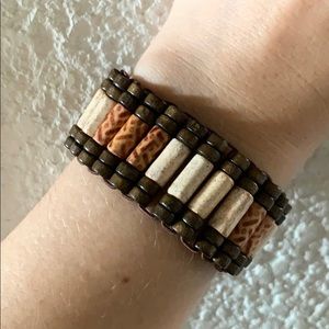 Made in Mexico stretchy bracelet